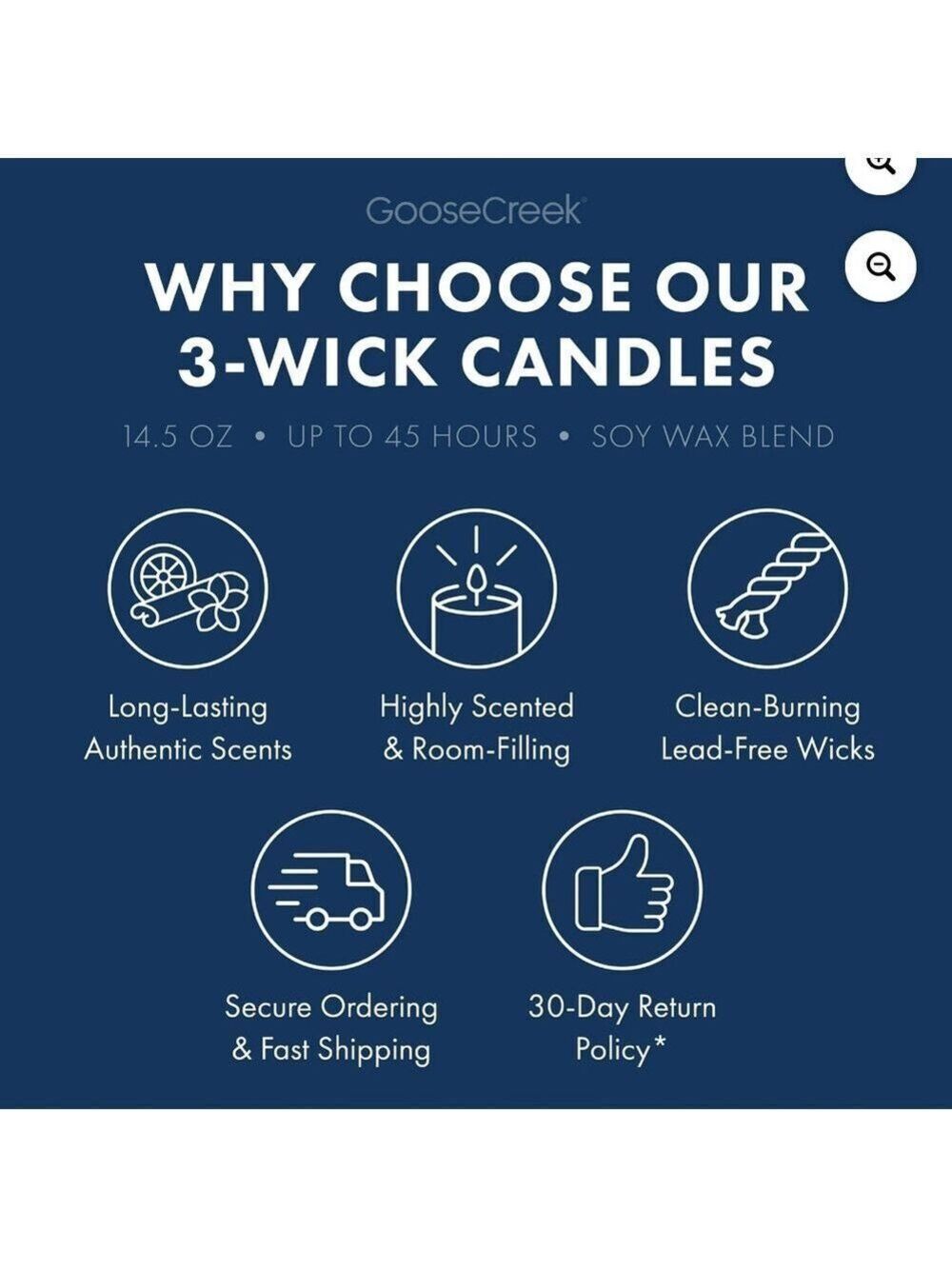 Harry Potter Ravenclaw Blue 3-Wick Candle Hogwarts Collectible NEW - Picture 5 of 7